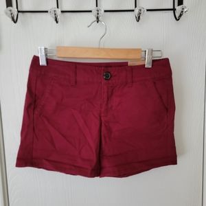 American Eagle Stretch Low Rise Midi Shorts